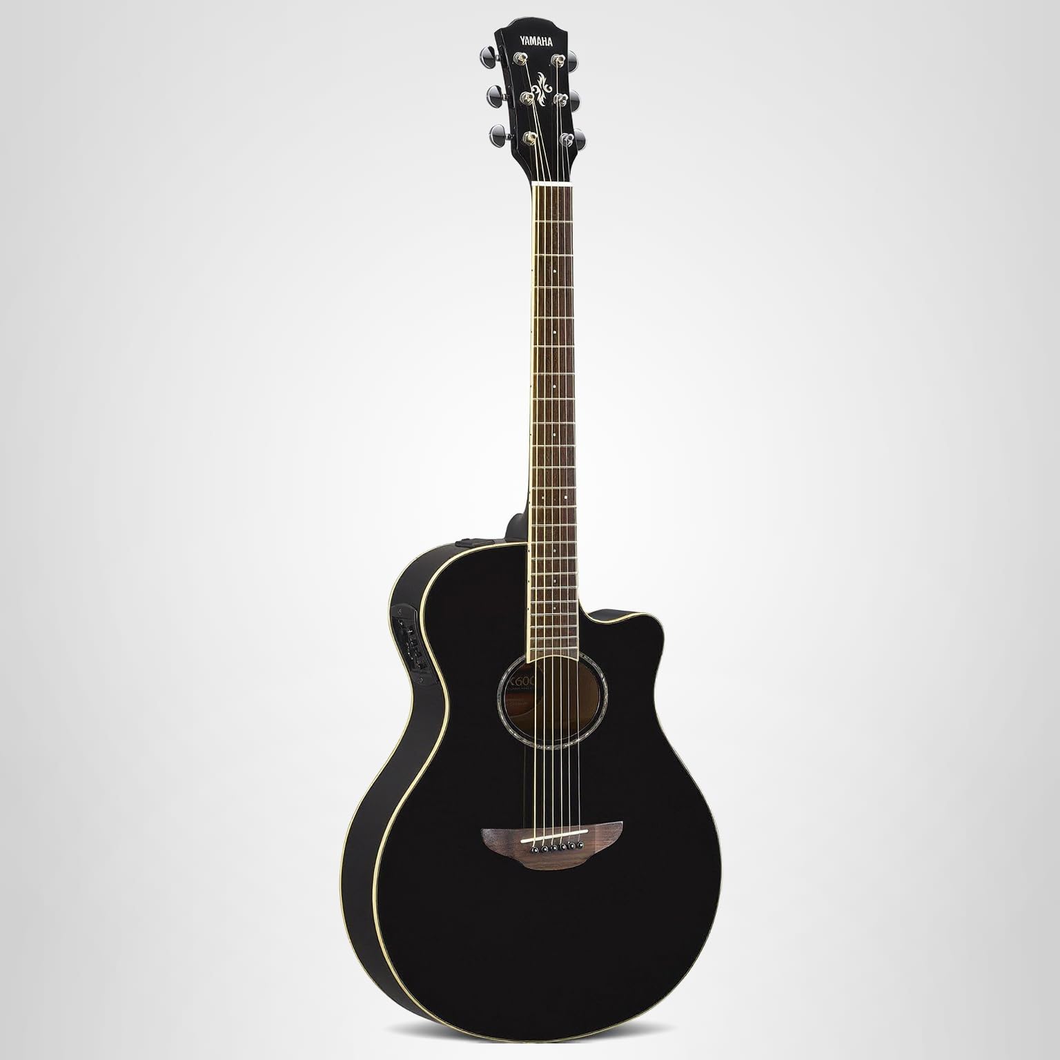 Amazon.com: Yamaha APX600 BL Thin Body Acoustic-Electric Guitar